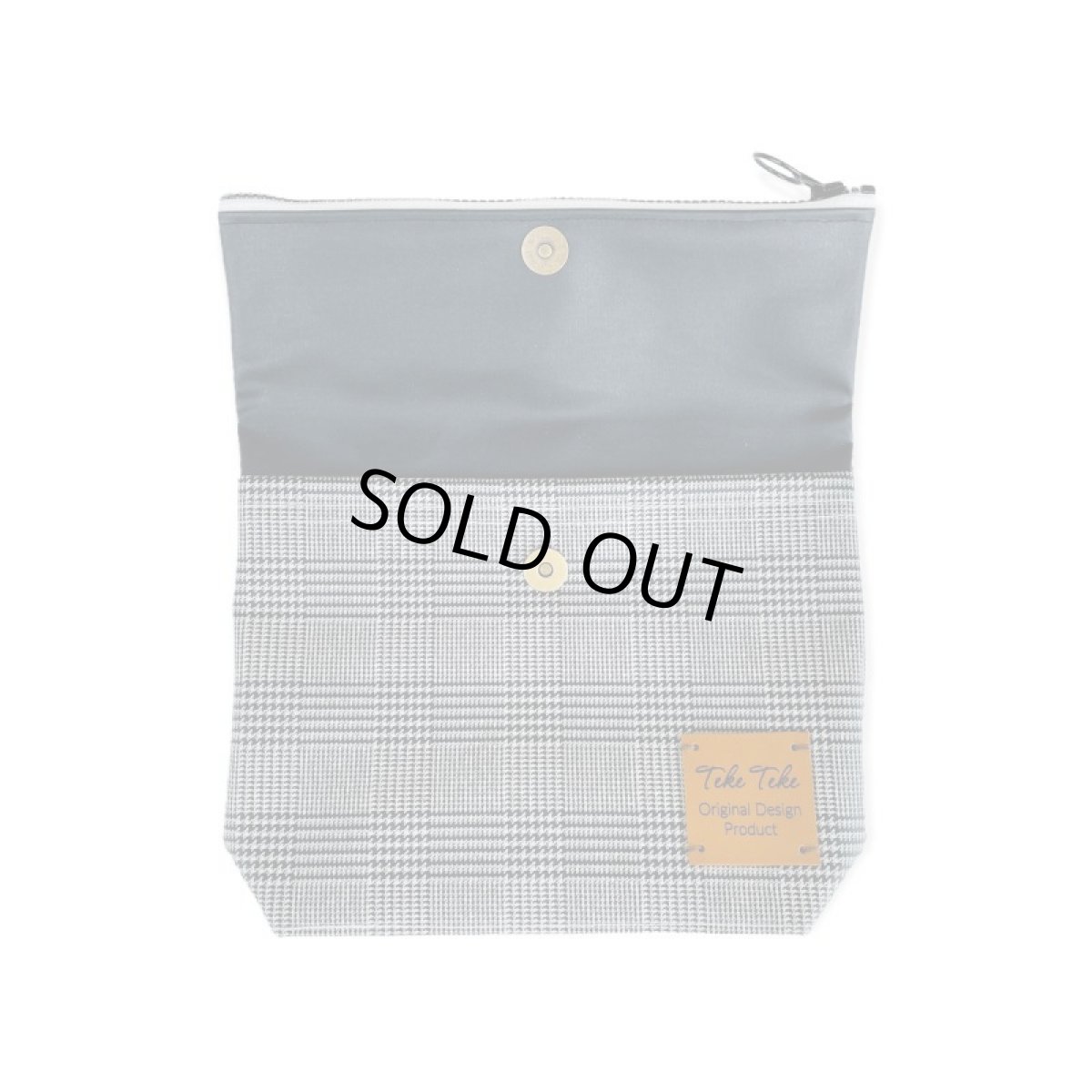 画像2: ＜即納＞マナーポーチ（グレンチェック） (2)