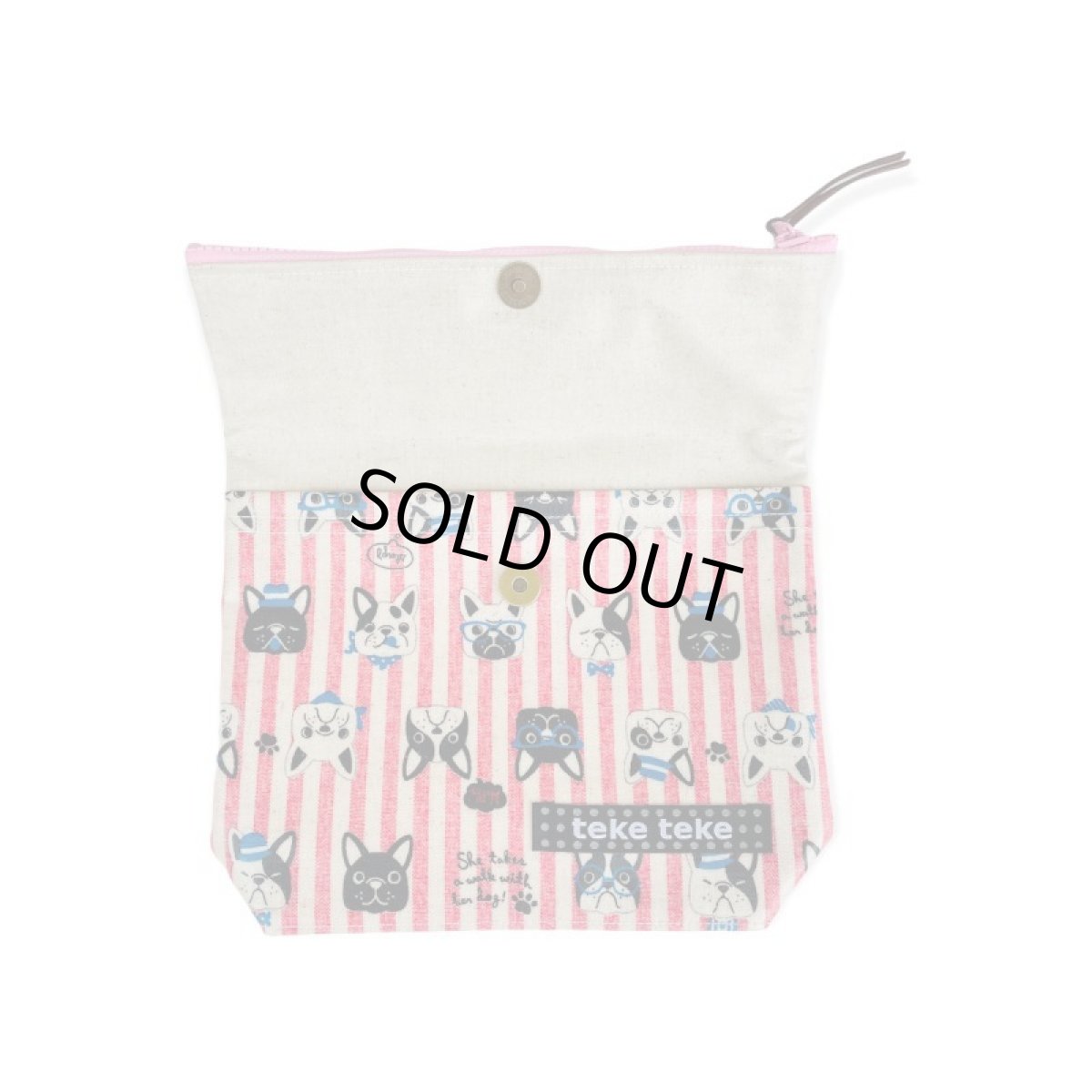 画像2: ＜即納＞マナーポーチ（BUHIッコリー赤） (2)