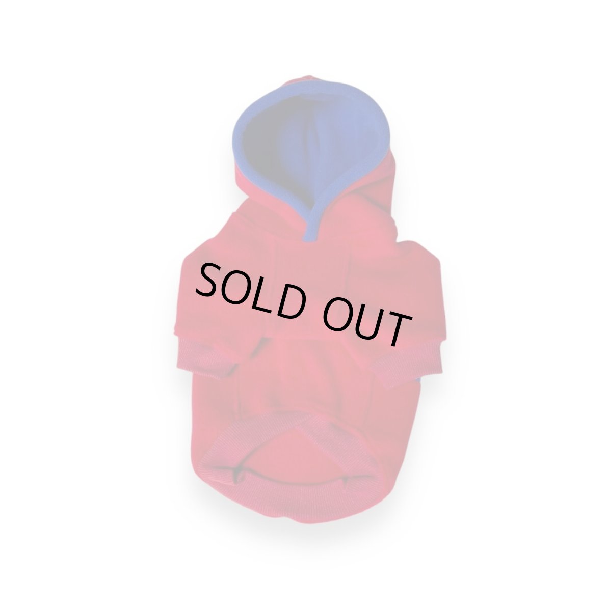 画像4: ＜即納OUTLET＞LWサイズ（着丈＋3cm)静電気が怖くないフーリースパーカー＊レッド (4)