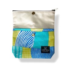 画像2: ＜即納＞マナーポーチ（ 鳥瞰図ブルー・グリーン系） (2)